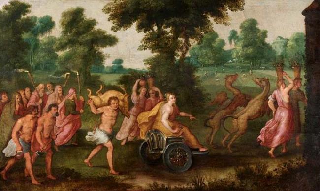 STALBEMT, Adriaan van Allegory of the Month of August oil painting picture